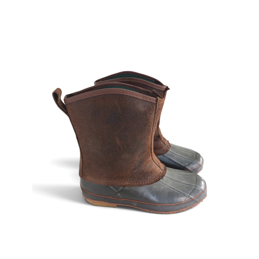 Pro Line Mens Brown Suede Thinsulate Insulated Duck Boots Steel Shank Size 8